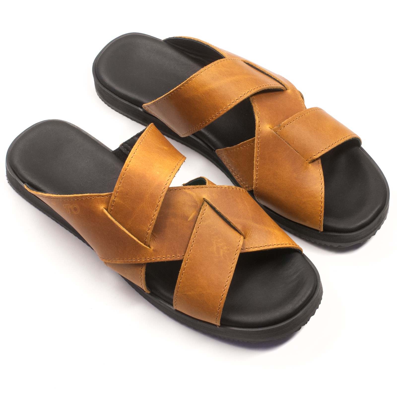 Helsinki Sandals for Her - Ocre - Image 2