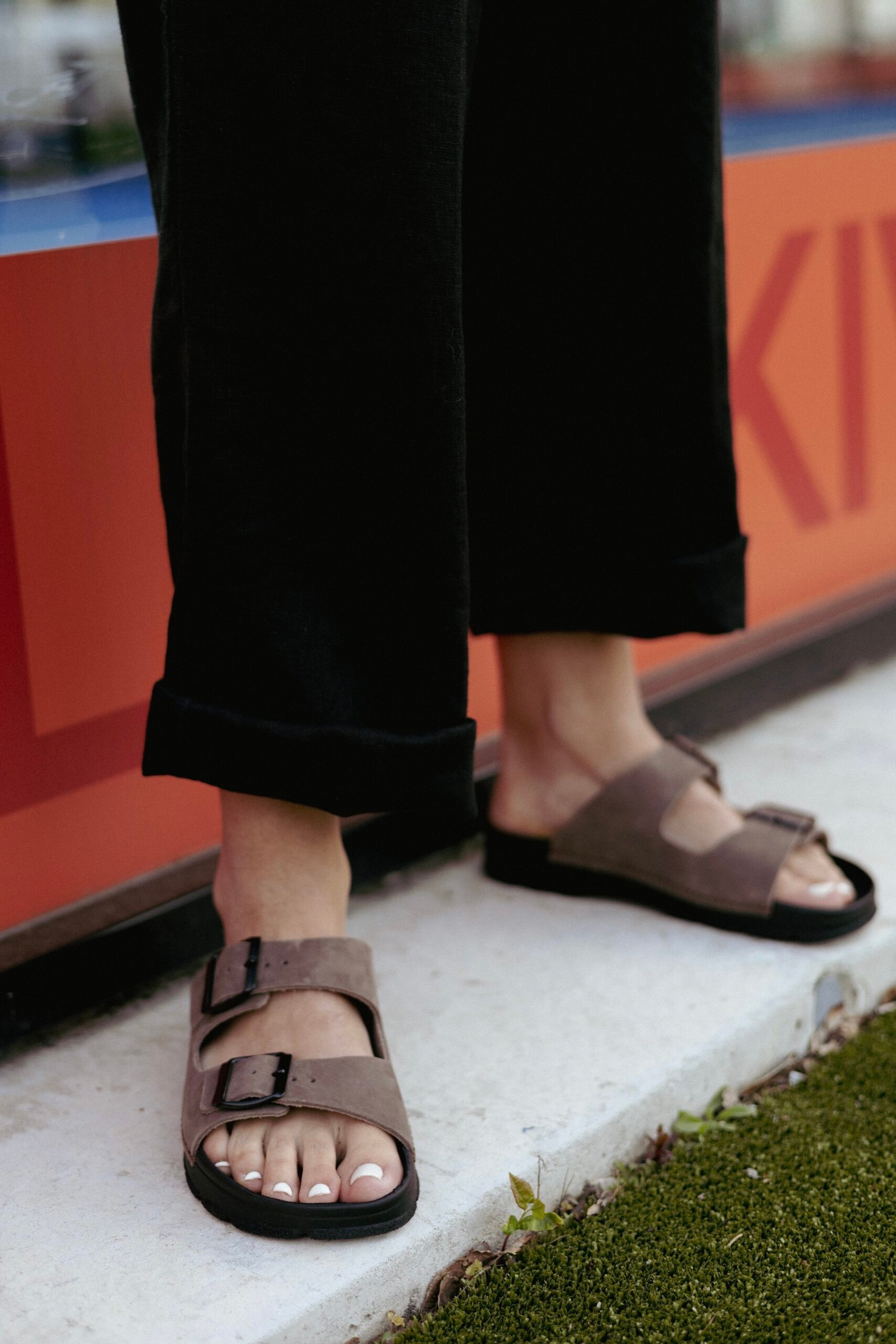 Meeliku Leather Sandals – Brown/Black - Image 4