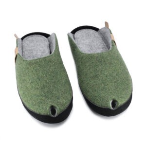 TOKU Brussels Slippers - Moss Green - Image 2